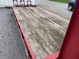 2002 Corn Pro 21ft gooseneck trailer