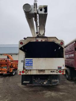 2011 International 4000 boom truck, 75ft, with dump box