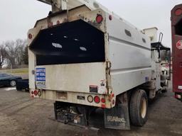 2011 International 4000 boom truck, 75ft, with dump box