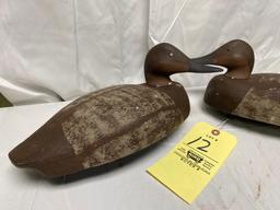 pair of duck decoys