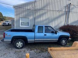 1996 Chevy 1500 4wd ext. cab pickup