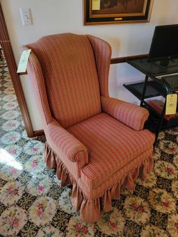 King Hickory Upholstered Wingback Chair