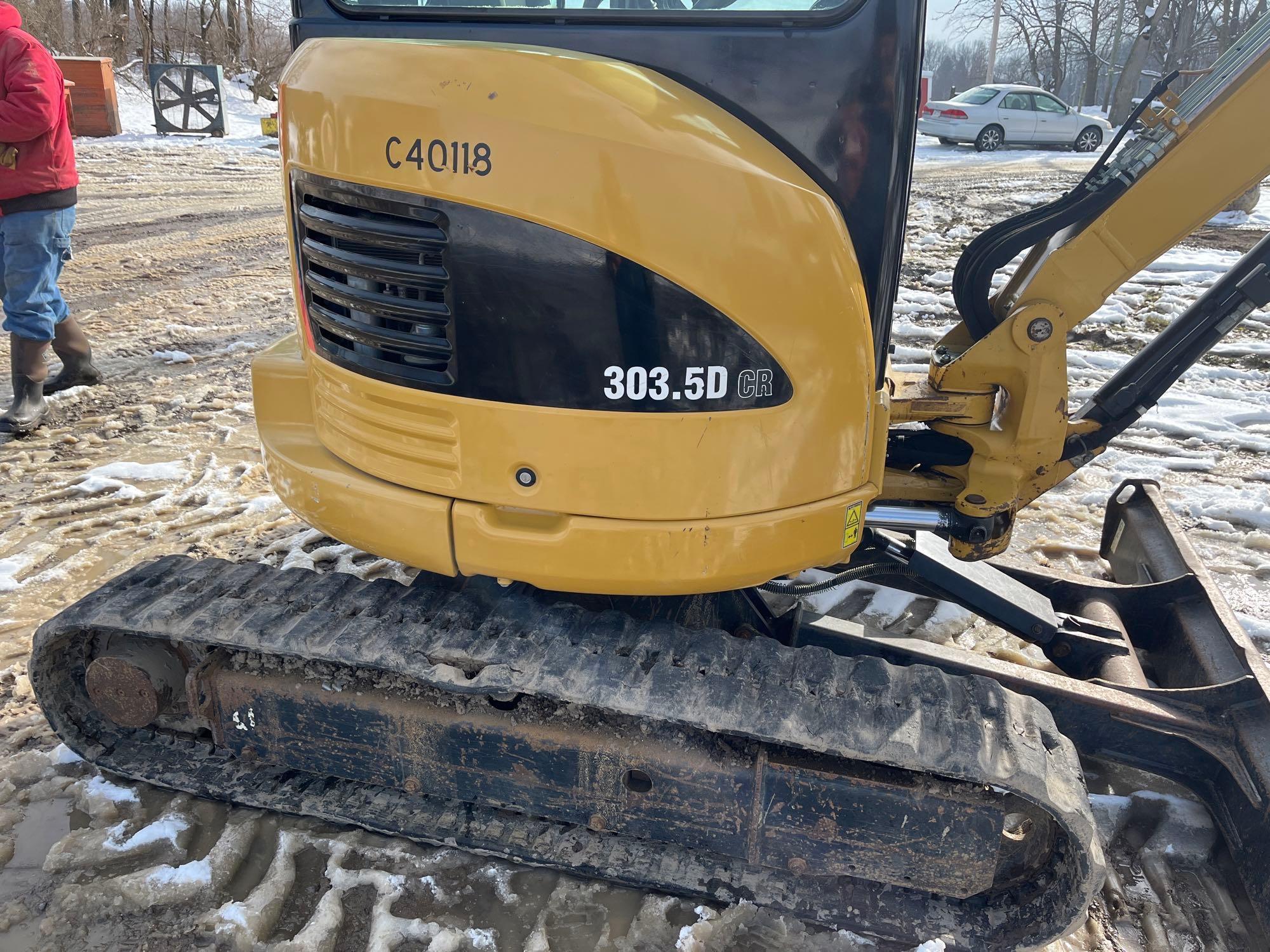 CAT 303.5D CR MINI EXCAVATOR