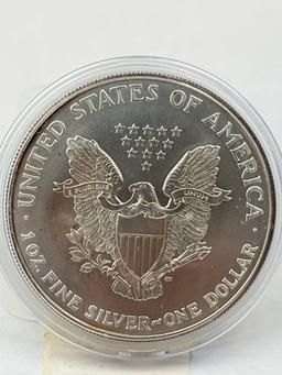 1996 US Silver Eagle .999 Silver