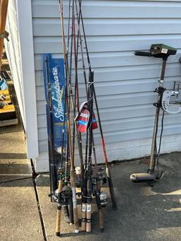 fishing poles