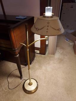 2 Brass Floor Lamps