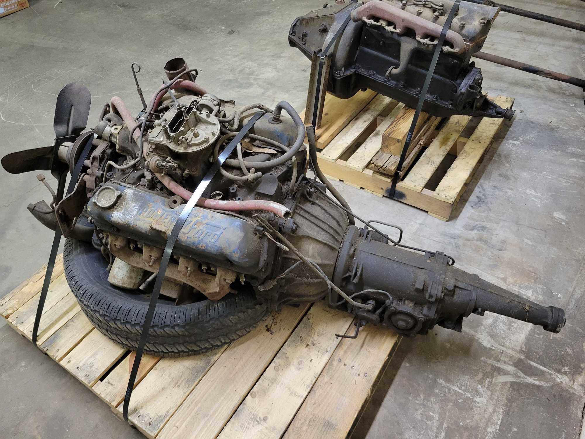 Ford ohv V8 with transmission 2 barrell carburetor no ignition