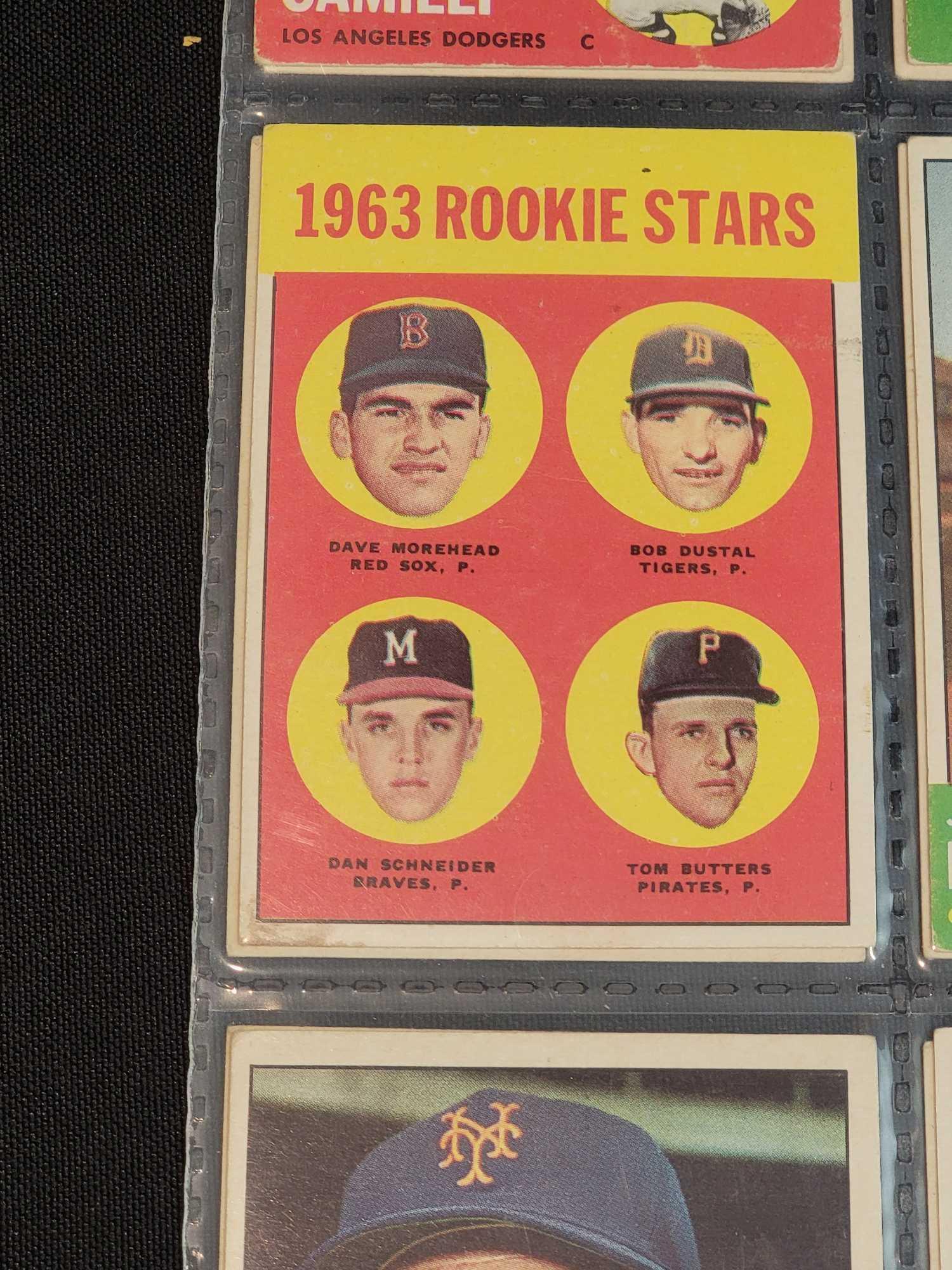 1963 Topps Baseball 180 different cards partial set HOFers Stars Leaders Commons