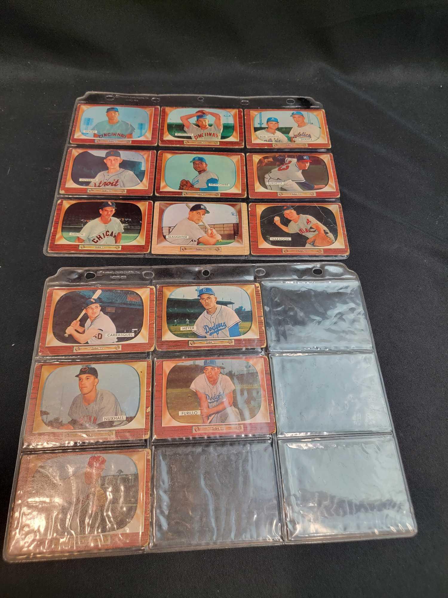 Topps Post Cereal 1955 Bowman and more Baseball card lot