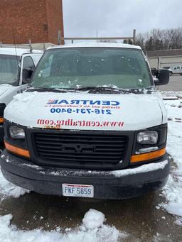 2012 GMC Savana Service Van