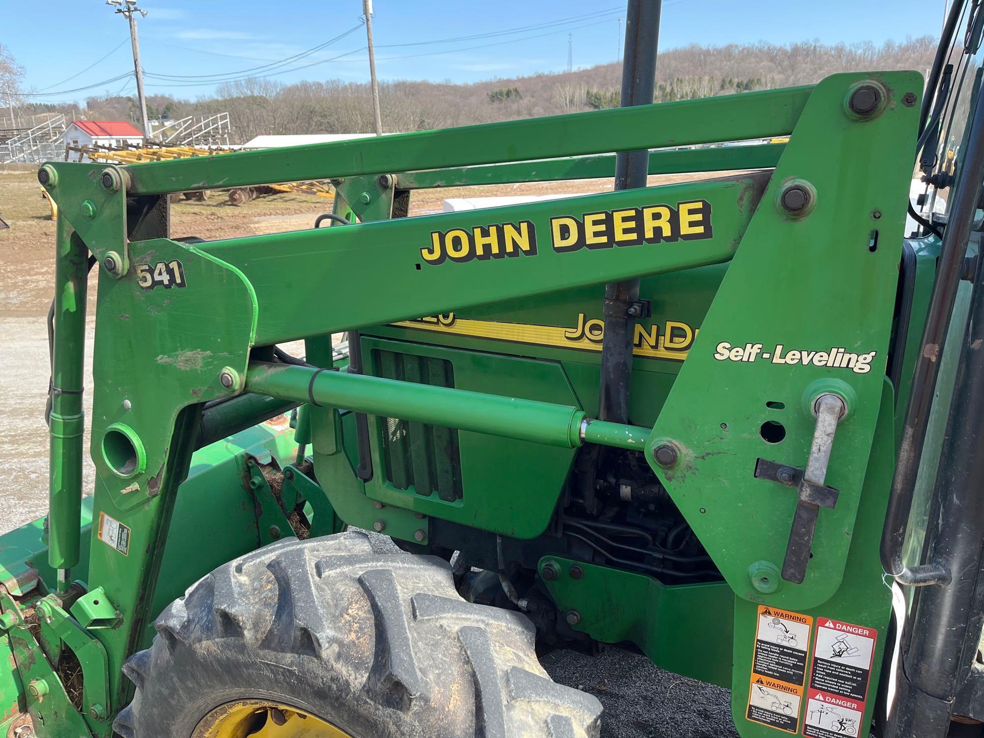 JOHN DEERE 5220 LOADER TRACTOR