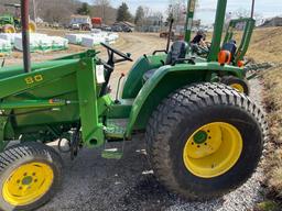 JOHN DEERE 970 DIESEL WITH MODEL 80 LOADER