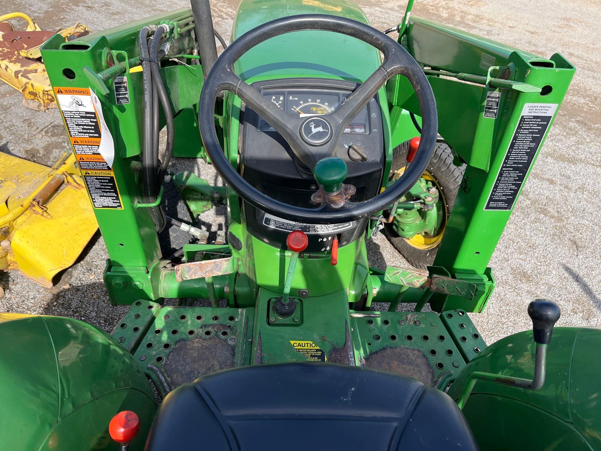 JOHN DEERE 970 DIESEL WITH MODEL 80 LOADER