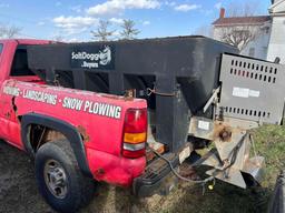 2002 Chevy Silverado 2500 W/Snow Plow & Salt Dog Spreader Box