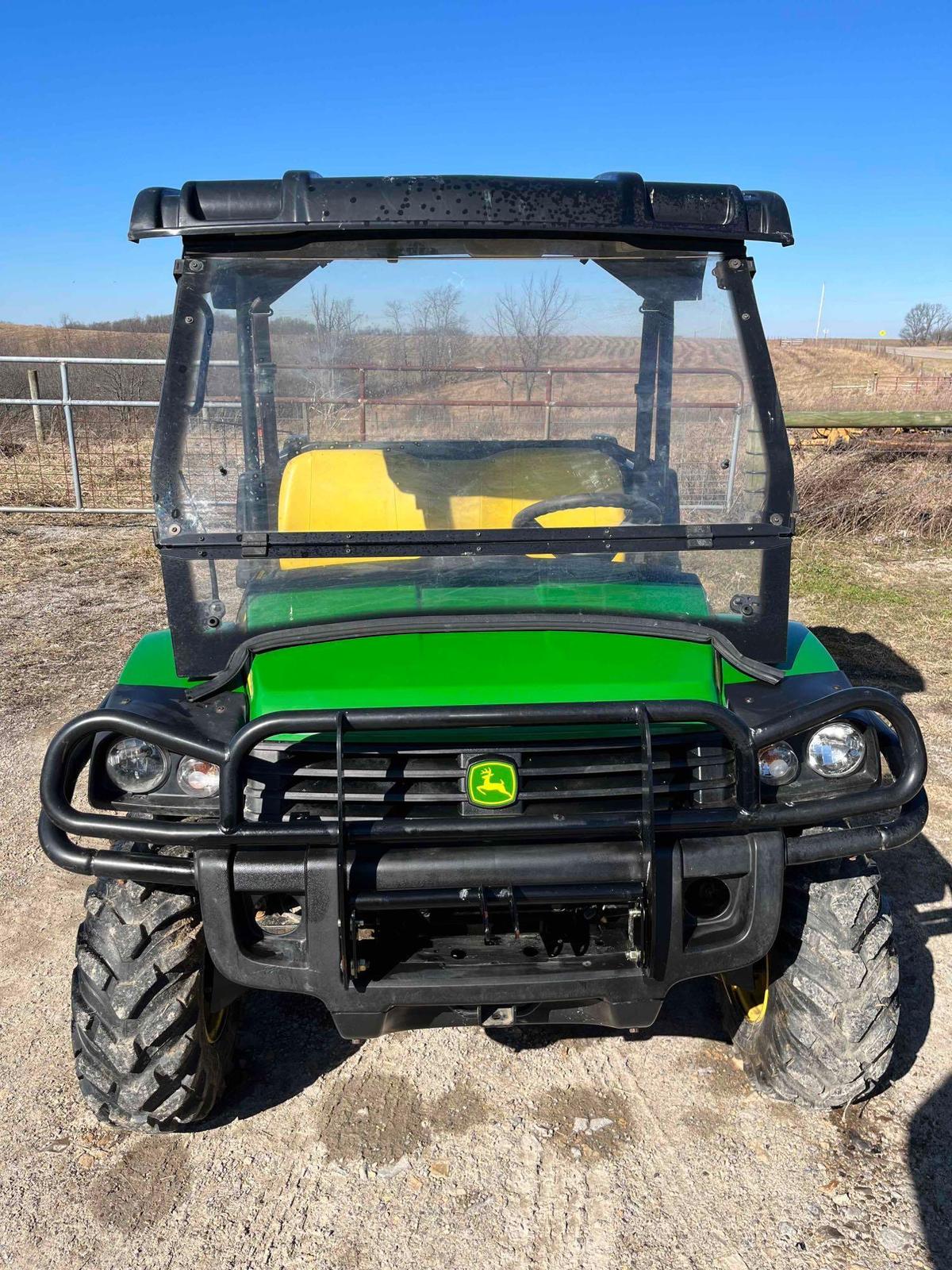 2011 John Deere 855D Gator W/6Ft Snowplow