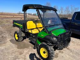 2011 John Deere 855D Gator W/6Ft Snowplow