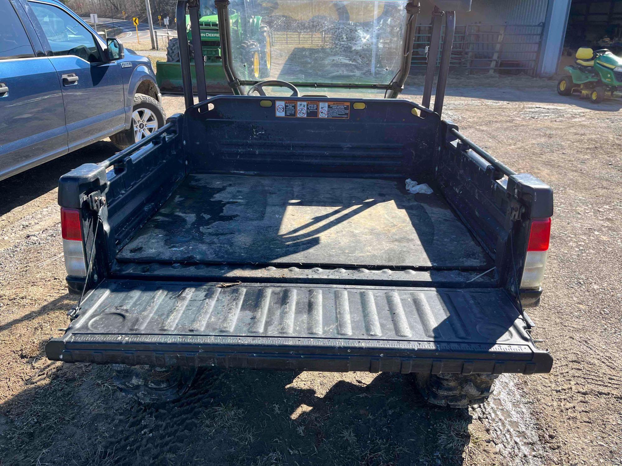 2011 John Deere 855D Gator W/6Ft Snowplow