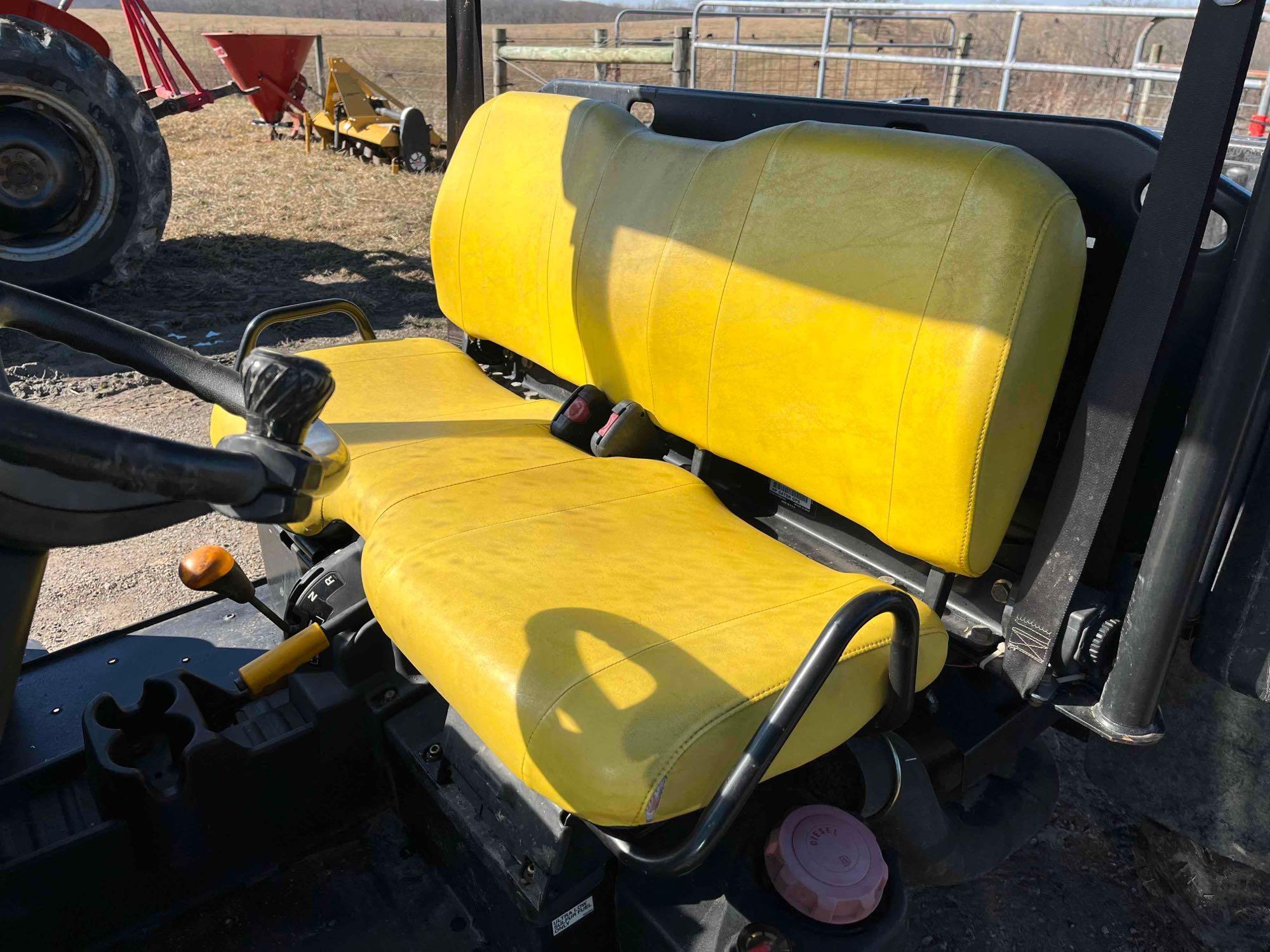 2011 John Deere 855D Gator W/6Ft Snowplow