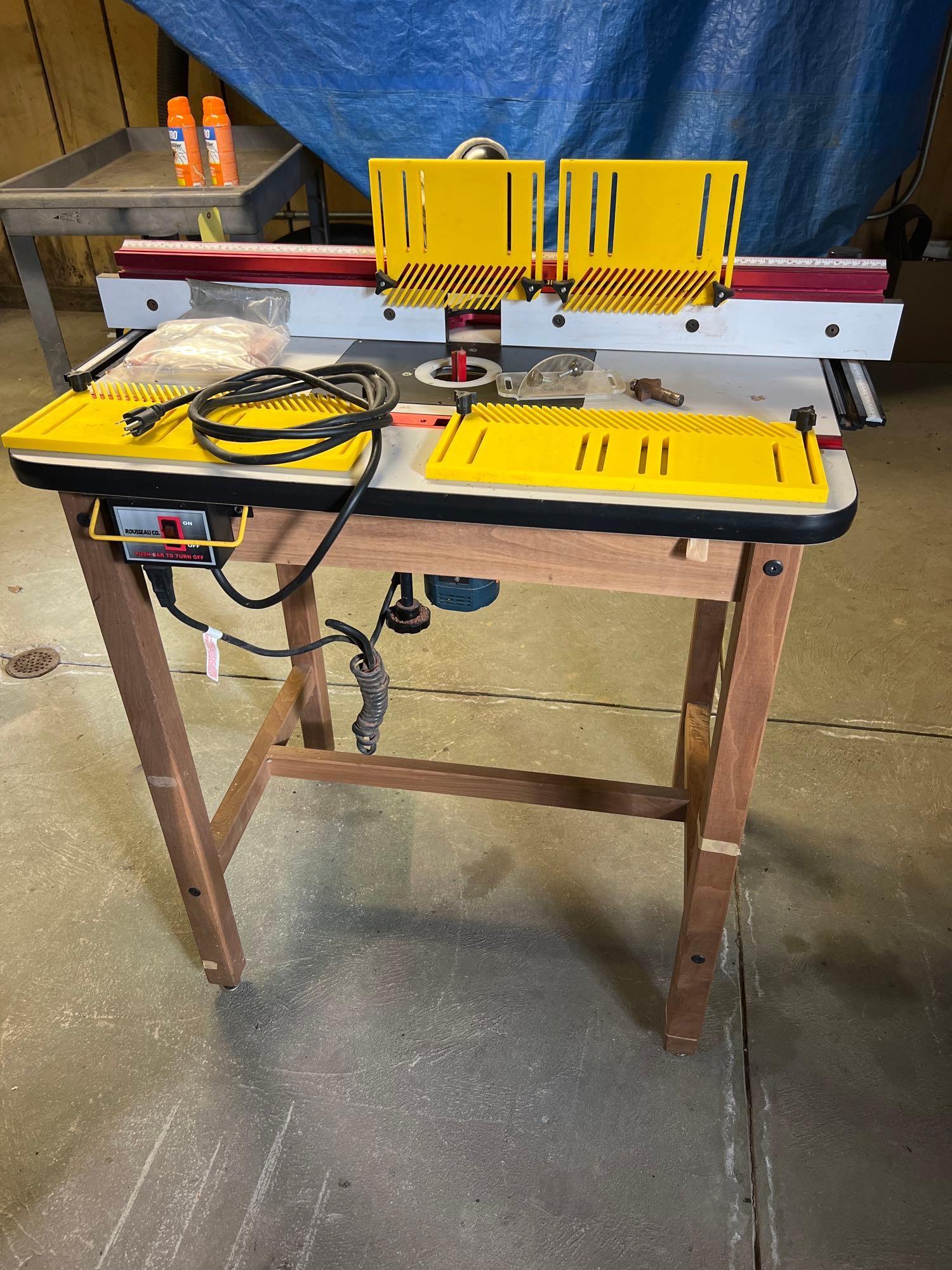 Bosch Router with Router Table