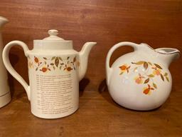 (3) Hall Jewel Tea Pitchers