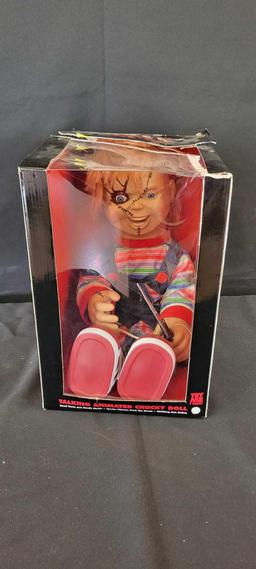 Spencers Bride of Chucky doll in box