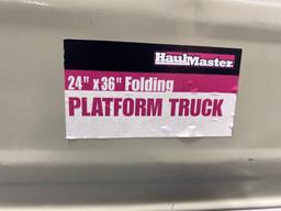 HaulMaster 24x36 folding platform truck