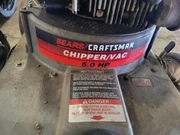 Craftsman eager-1 chipper/vac 5.0 hp