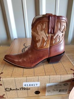 Charlie horse ladies boots, 7.5