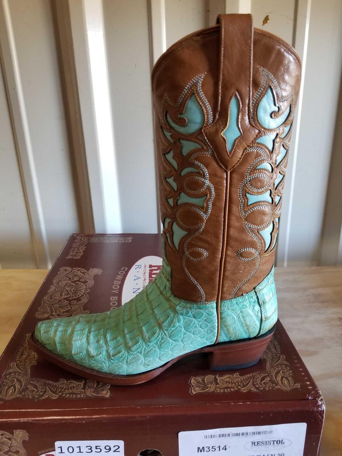 Resistol ranch ladies boots, 7.5