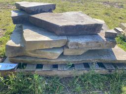 Pallet of Sidewalk stone