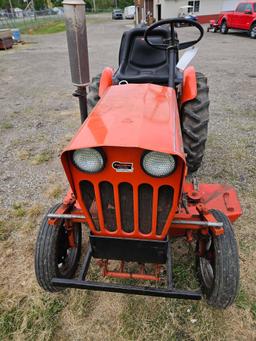 POWER KING 2418 TRACTOR WITH BELLY MOWER