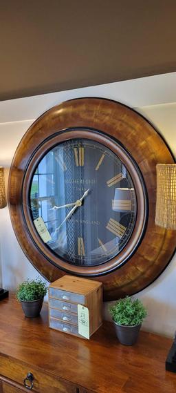 Large modern Rutherford decor clock