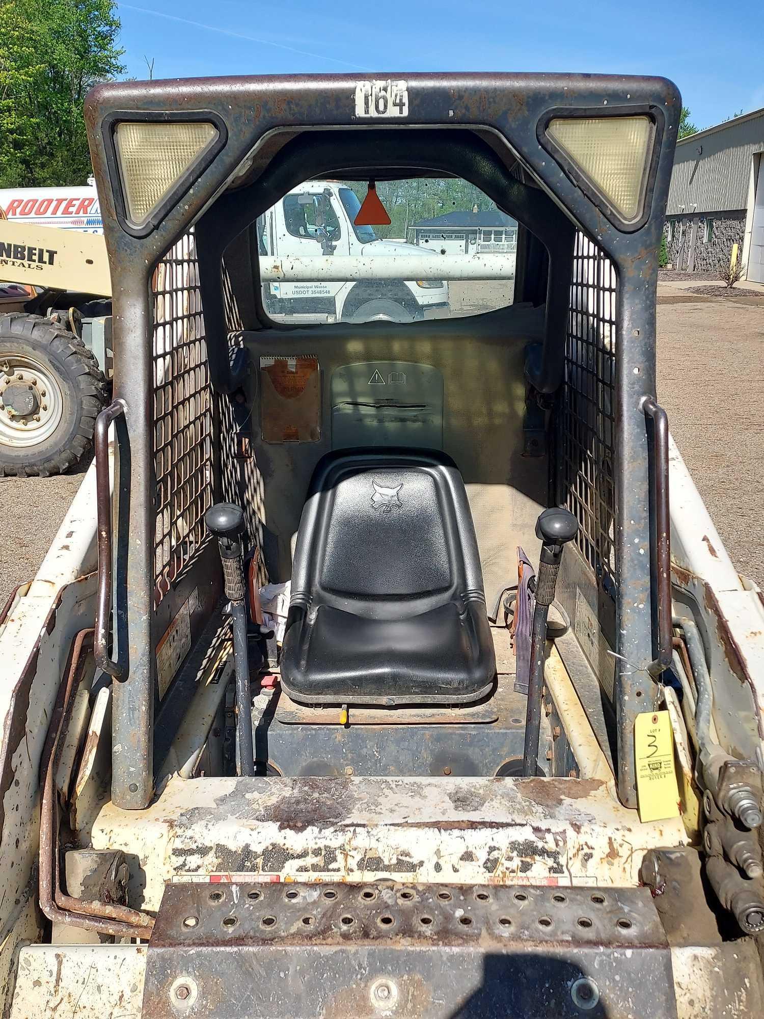 Bobcat S185 Turbo Skid Steer w/ Bucket & Extra Tire Set