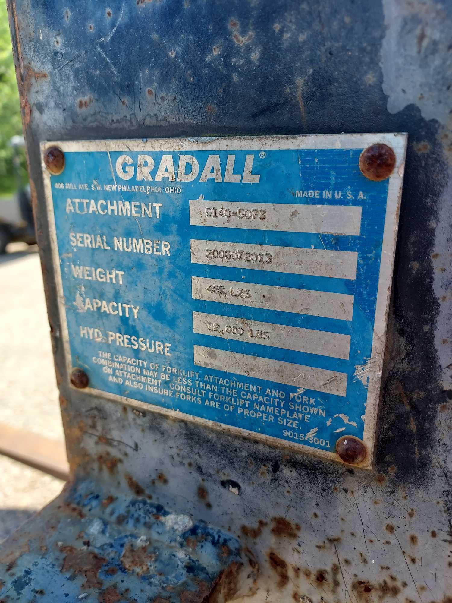 Gradall Model G6-42A Material Handler