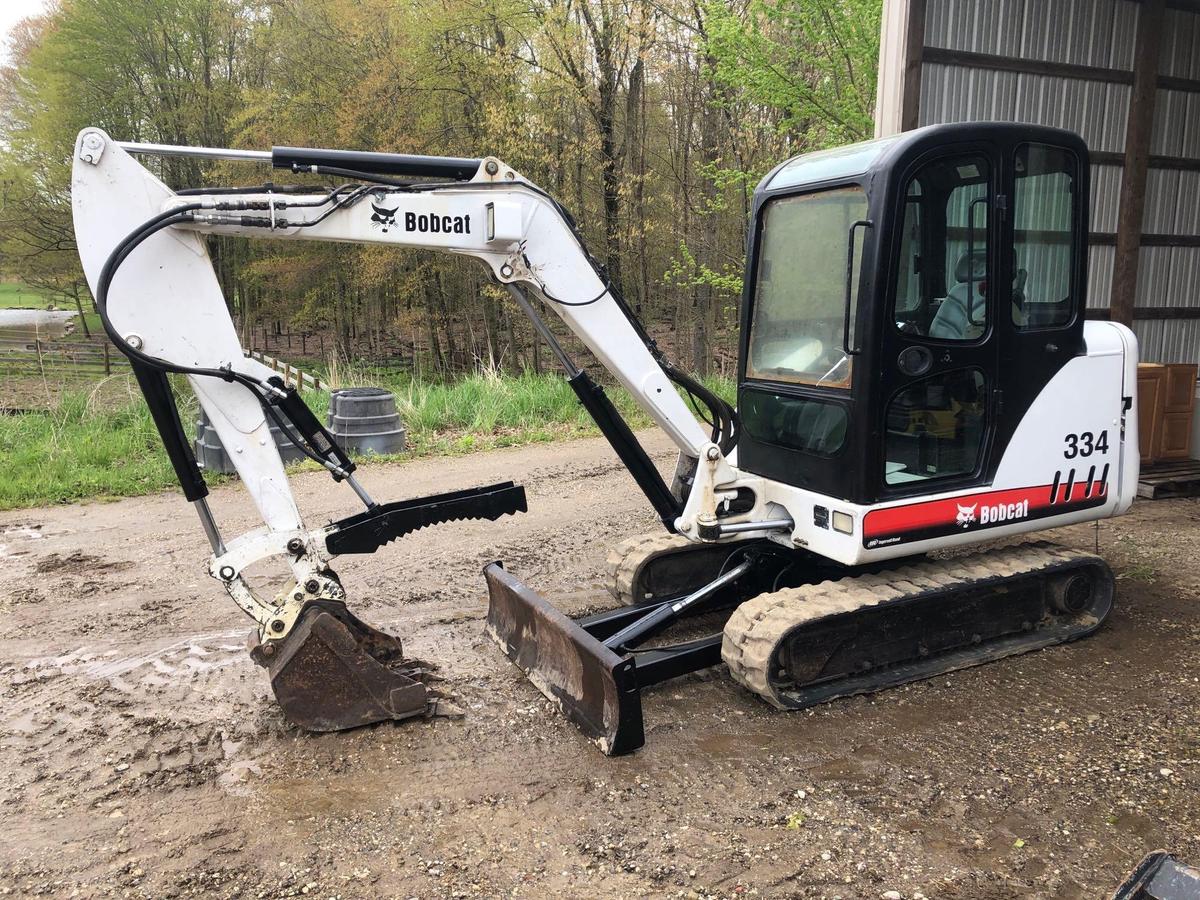 2005 Bobcat 334 G Compact Excavator