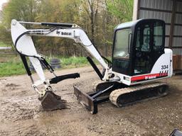 2005 Bobcat 334 G Compact Excavator