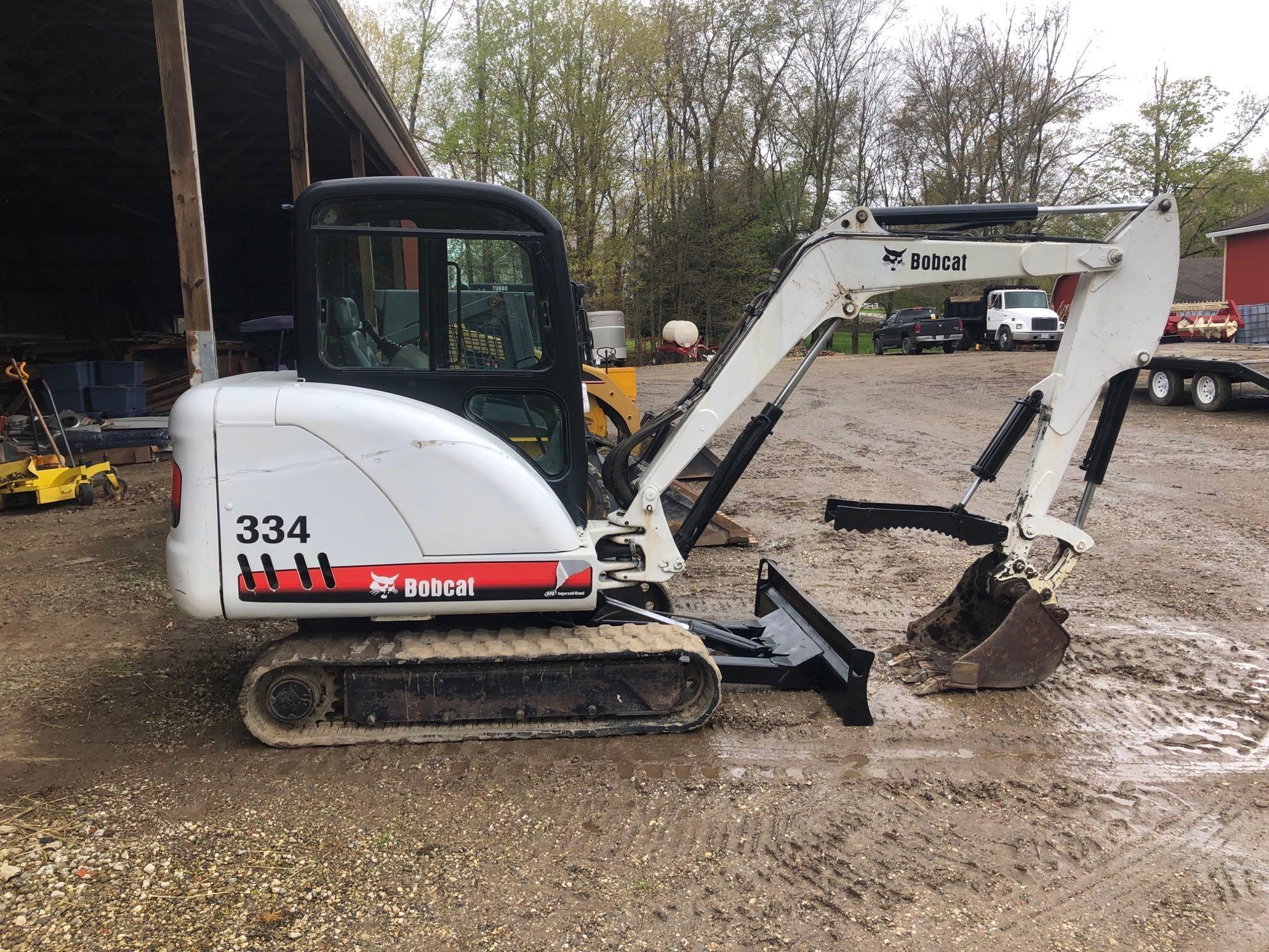 2005 Bobcat 334 G Compact Excavator