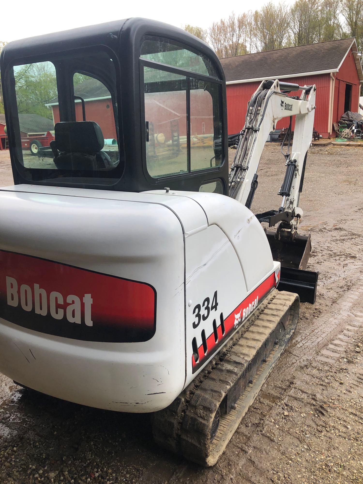 2005 Bobcat 334 G Compact Excavator