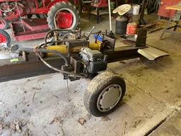 Heavy Duty Homemade Log Splitter With Honda GC160 Motor