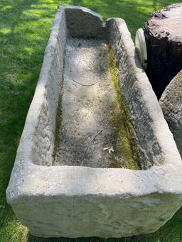 Large Sand Stone Watering Trough
