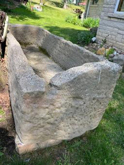 Large Sand Stone Watering Trough
