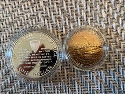 WW2 50th anniversary coins
