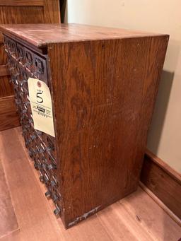Vintage 48 Drawer Apothecary Cabinet