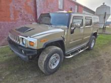 2005 Hummer H2 w/249,543 Miles. PASSENGER WINDOW HAS BEEN BROKEN OUT SINCE ORIGINAL LISTING