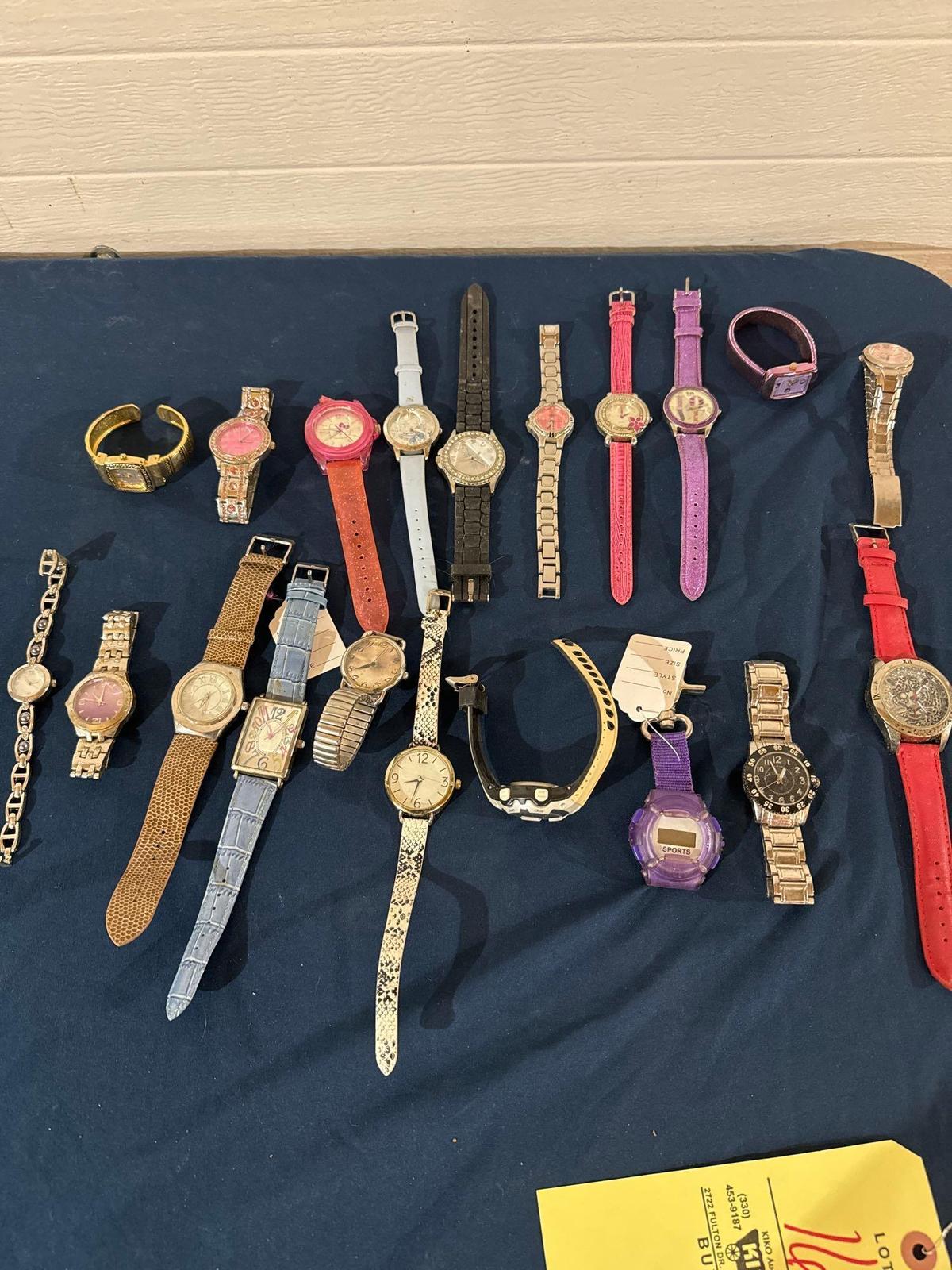 20 assorted watches