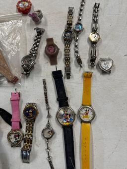 Assorted Mickey & Minnie Watches