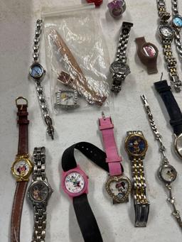 Assorted Mickey & Minnie Watches