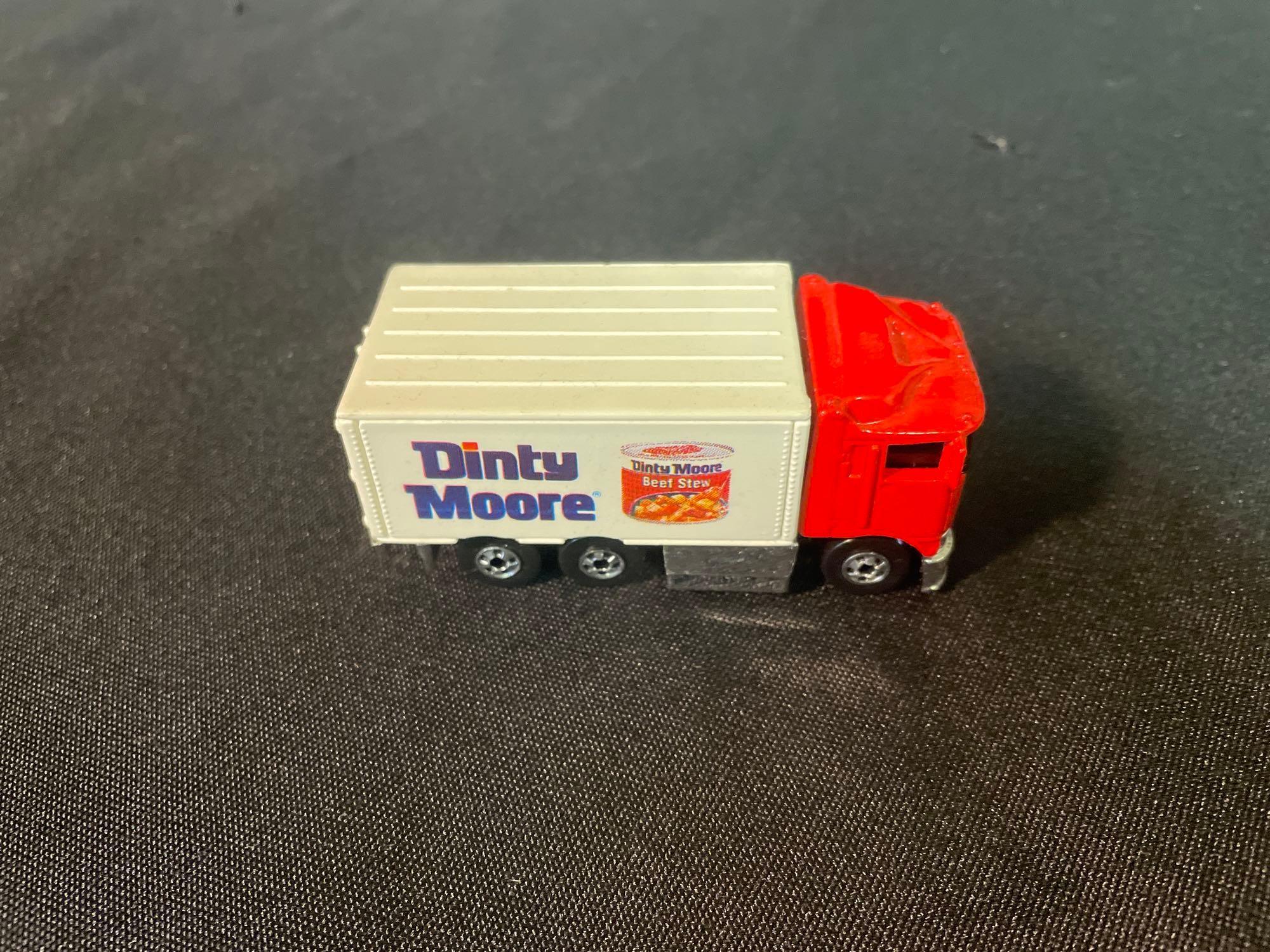 Advertising toy trucks & cars