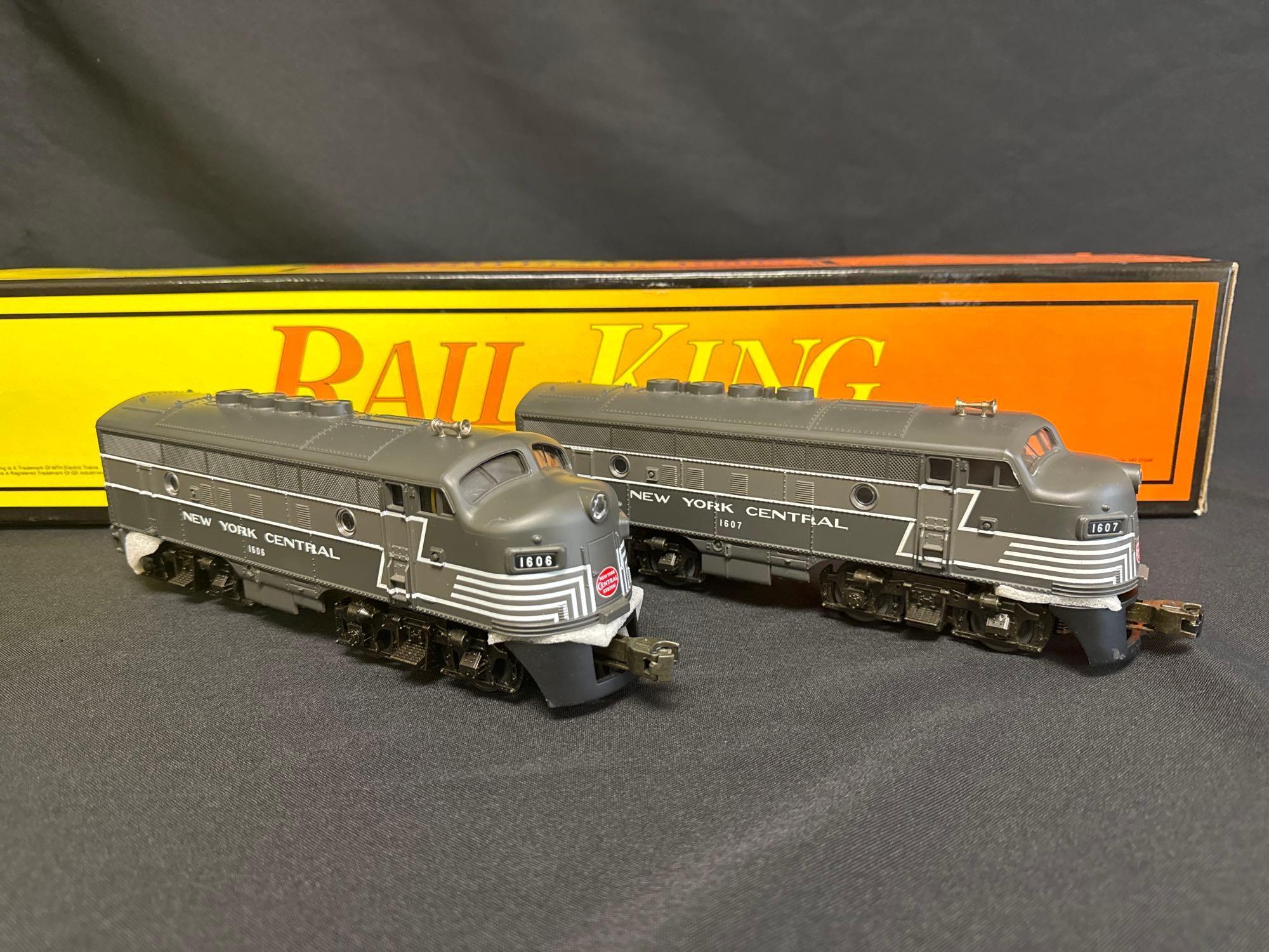 Rail King New York Central F3 Diesel AA Set No. 1607/1606