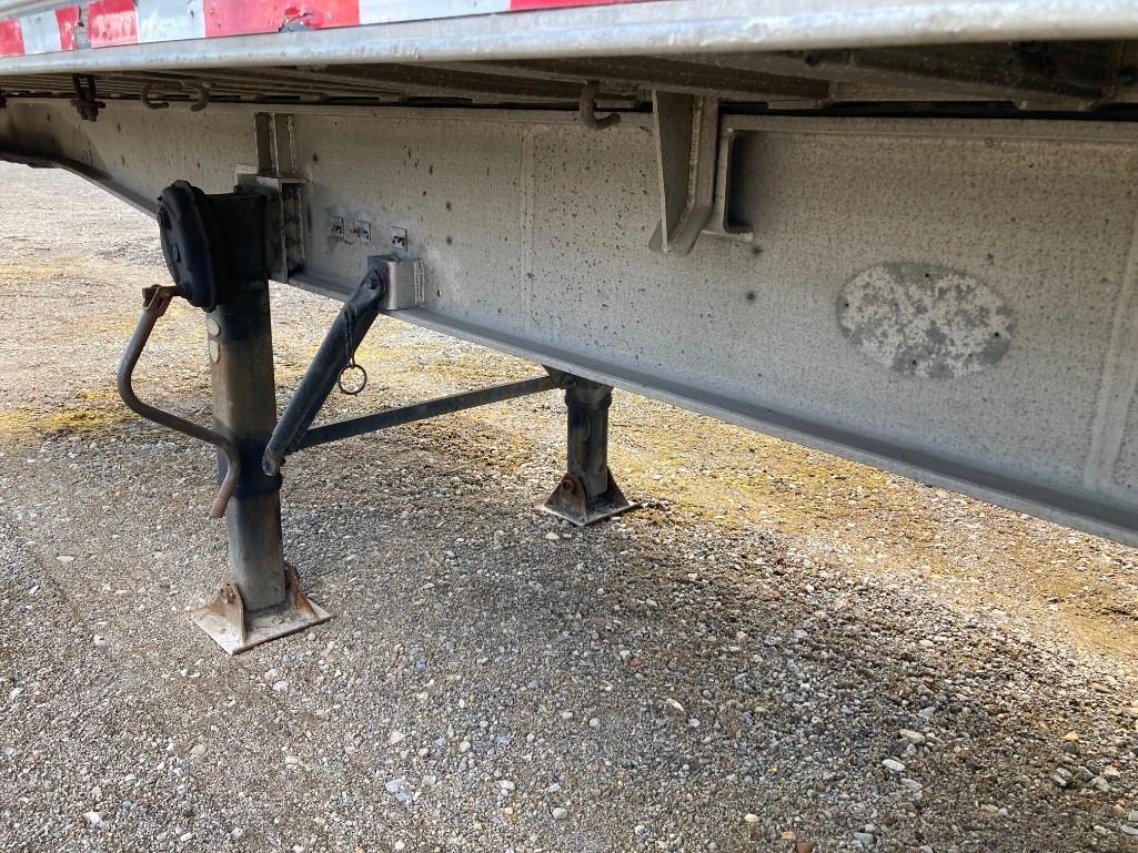 1994 City aluminum dump and frame 33 ft tri axle trailer